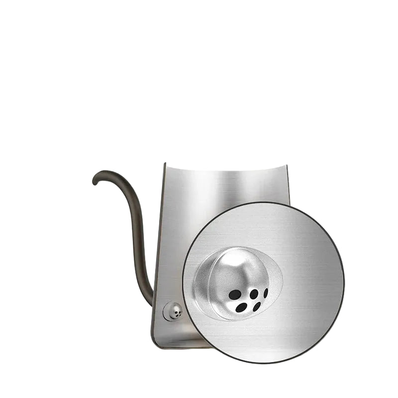 Bouilloire à café col de cygne en acier inoxydable 600 ml – versement précis pour infusion et préparation du café
