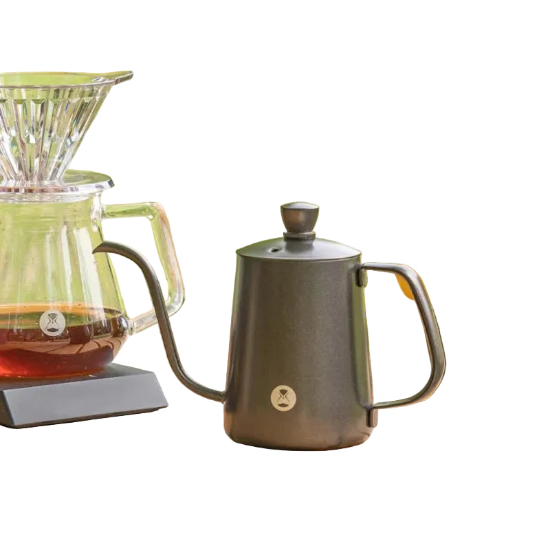 Bouilloire à café col de cygne en acier inoxydable 600 ml – versement précis pour infusion et préparation du café