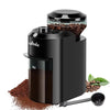 Moulin à café électrique à meules plates 200 W – 28 niveaux de réglage pour espresso et café filtre (120–220 V)